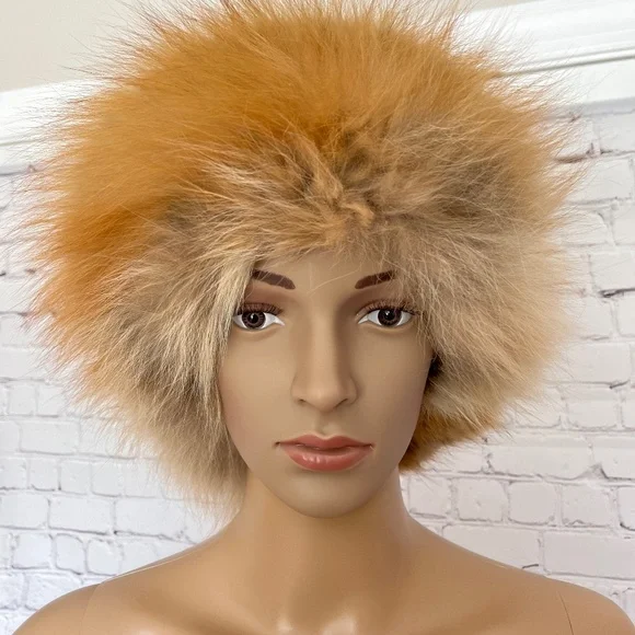Aldolfo Accessories Red Fox Fur Hat Poshmark